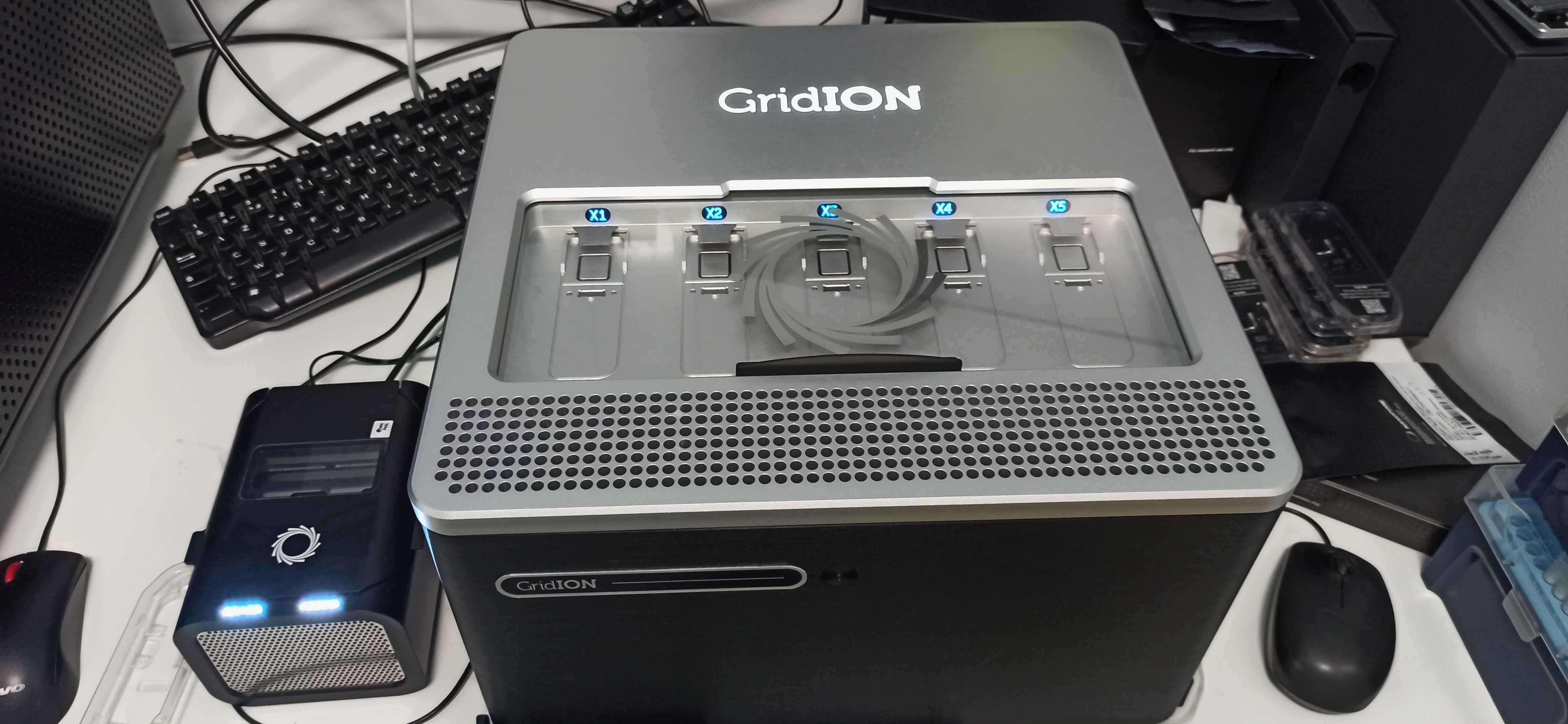 Machine de séquençage de l'ADN vendue par Nanopore